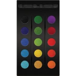 Bold Makeup Palette, 15 Colors