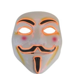 Guy Fawkes Light-Up Mask