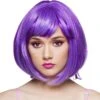 Purple Candy Girl Bob Wig -Party City 925581
