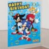 Sonic The Hedgehog Birthday Paper & Cardstock Photo Booth Kit, 4.6ft X 6.7ft -Party City 937670