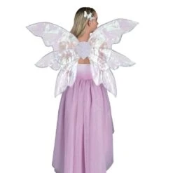 AMSCAN Adult Light-Up Iridescent Fairy Wings -Party City 942049 02