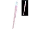 AMSCAN Light-Up Pink Iridescent Plastic Crystal Wand Prop, 15in - Fairy