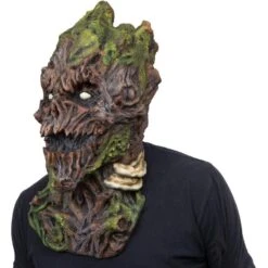 Adult Wood Monster Latex Mask -Party City 942627 02