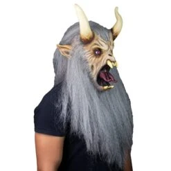 Adult Krampus Latex Mask -Party City 943143 02