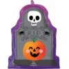 Halloween Tombstone Foil Balloon, 15in X 18in 1 Halloween Tombstone Foil Balloon, 15in X 18in -Party City 943334