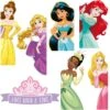 Disney Princess Cardstock Door Decorating Kit, 7pc -Party City 943450 01