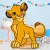 Simba Centerpiece Cardboard Cutout, 18in - Disney Lion King -Party City 945796