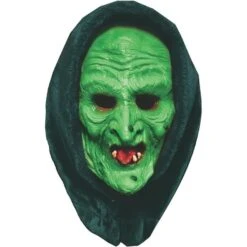 Adult Green Witch Mask - Halloween III Season Of The Witch