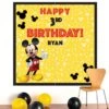 Customizable Mickey Mouse Forever Paper Scene Setter, 5.4ft X 5.4ft -Party City 946811