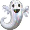 Iridescent Friendly Ghost Foil Balloon, 25in X 28in - Halloween -Party City 947807