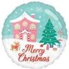 Nostalgic Christmas Wonderland Foil Balloon, 17in 2 Nostalgic Christmas Wonderland Foil Balloon, 17in -Party City 948017