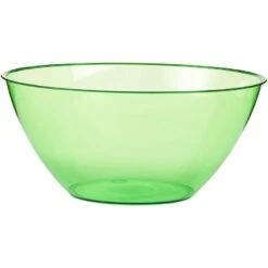 Large Kiwi Green Plastic Bowl