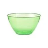 Small Kiwi Green Plastic Bowl 2 Small Kiwi Green Plastic Bowl -Party City C553024 kiwi