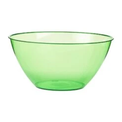 Medium Kiwi Green Plastic Bowl