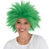 Green Crazy Wig -Party City C622274 festive green