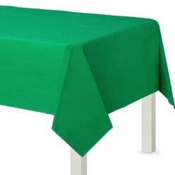 Festive Green Paper Tableware Kit For 50 Guests -Party City C756782 festive green 05