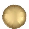 Gold Satin Round Balloon, 17in -Party City C794701 gold