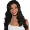 Black Long Glam Wig -Party City C910632 black