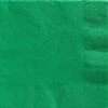 Festive Green Paper Dinner Napkins, 7.5in, 40ct -Party City C919689 festive green