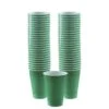 Festive Green Plastic Cups, 12oz, 50ct -Party City C920118 festive green
