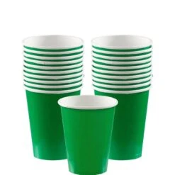 Festive Green Paper Tableware Kit For 20 Guests -Party City CN866280 festive green 2020 20Standard 05