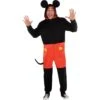 Zipster Mickey Mouse One Piece Costume -Party City P594568