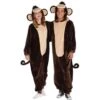 Zipster Monkey One Piece Costume -Party City P628252