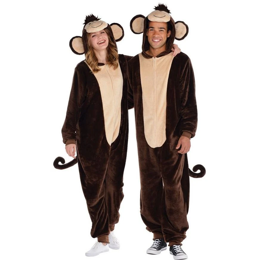 Zipster Monkey One Piece Costume 3 Zipster Monkey One Piece Costume