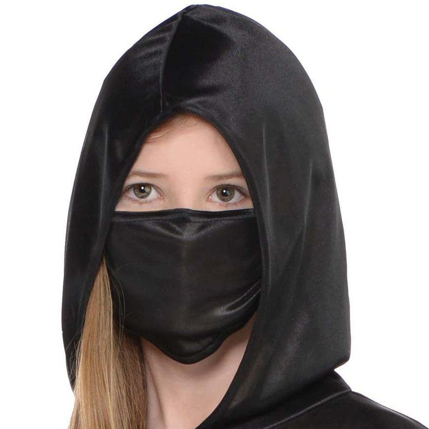 Girls Dragon Ninja Costume 4 Girls Dragon Ninja Costume - Image 2