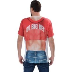 Mens Nebraska Cornhuskers 6-Pack T-Shirt -Party City P836316 01
