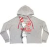 Adult Gray Cat In The Hat Hoodie - Dr. Seuss