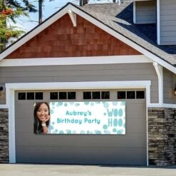 Custom Shimmering Party Photo Horizontal Banner