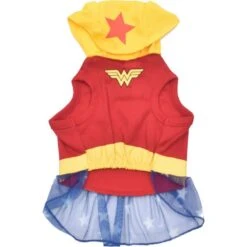 Wonder Woman Dog Costume & Toy - DC Comics -Party City P890656 03
