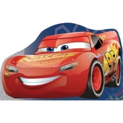 Lightning McQueen Cardboard Cutout, 34in X 21.5in - Cars 3