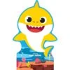 Baby Shark Centerpiece Cardboard Cutout, 18in -Party City P901355