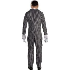 AMSCAN Adult Jack Skellington Deluxe Costume - Disney The Nightmare Before Christmas -Party City P919128 01