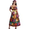 AMSCAN Sugar Skull Beauty Costume For Adults - Day Of The Dead 2 AMSCAN Sugar Skull Beauty Costume For Adults - Day Of The Dead -Party City P919326