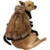 Brown Fuzzy Spider Halloween Costume For Dogs 1 Brown Fuzzy Spider Halloween Costume For Dogs -Party City P925590