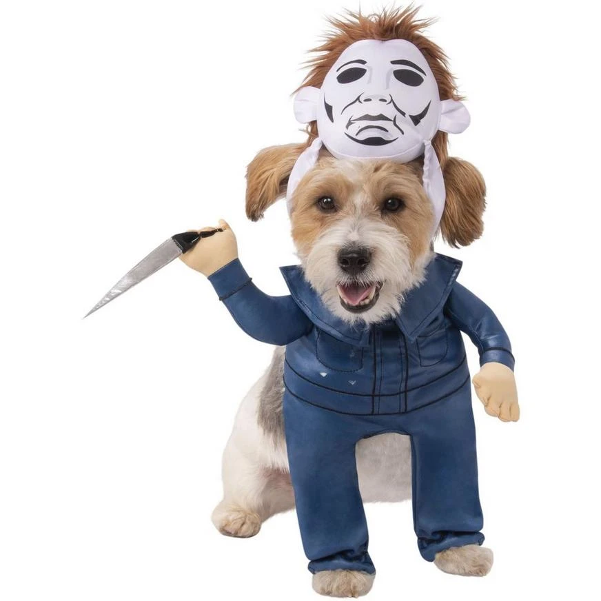 Michael Myers Costume For Dogs - Halloween 3 Michael Myers Costume For Dogs - Halloween