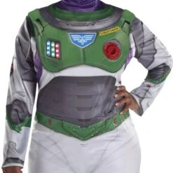 Adult Light-Up Buzz Lightyear Space Ranger Alpha Plus Size Costume - Lightyear -Party City P938717 02