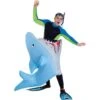 Adult Inflatable Man-Eating Shark Costume -Party City P942636