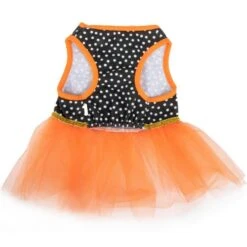 Black & Orange Dot Jack-o'-Lantern Dog Tutu Dress -Party City P943175 02
