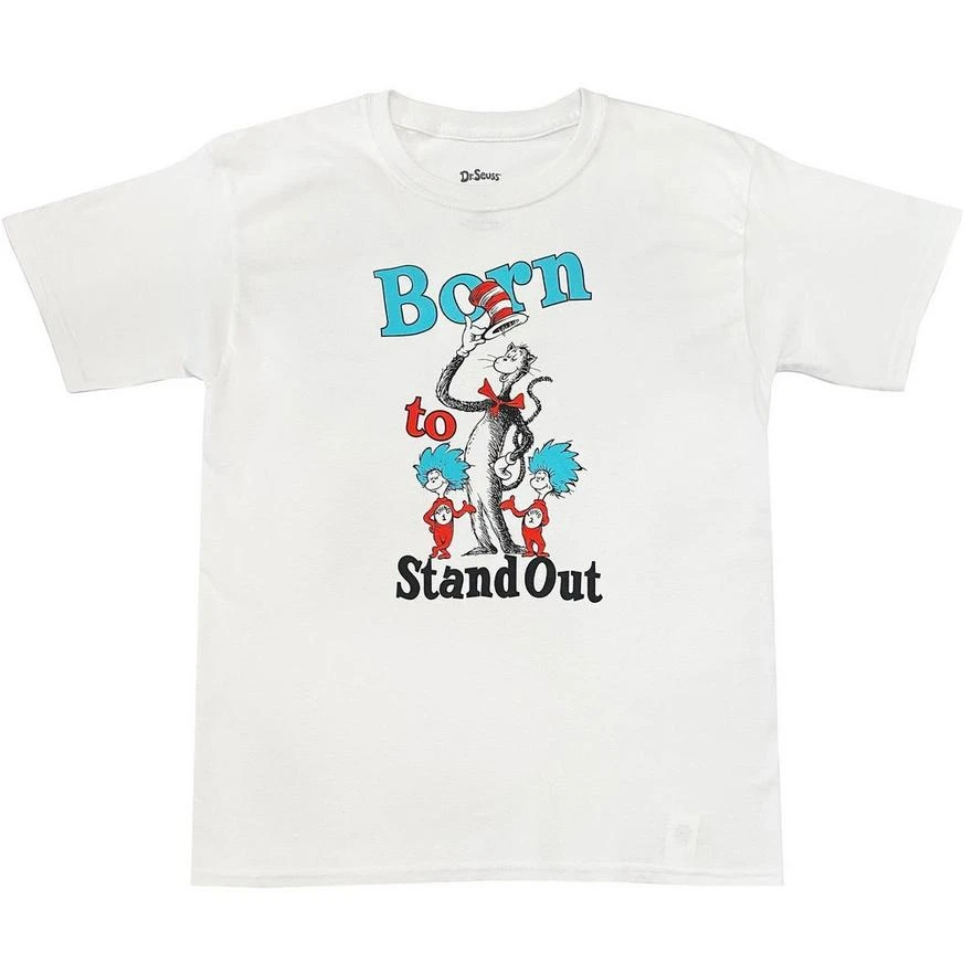 Kids' Cat In The Hat Born To Stand Out T-Shirt - Dr. Seuss 4 Kids' Cat In The Hat Born To Stand Out T-Shirt - Dr. Seuss - Image 2